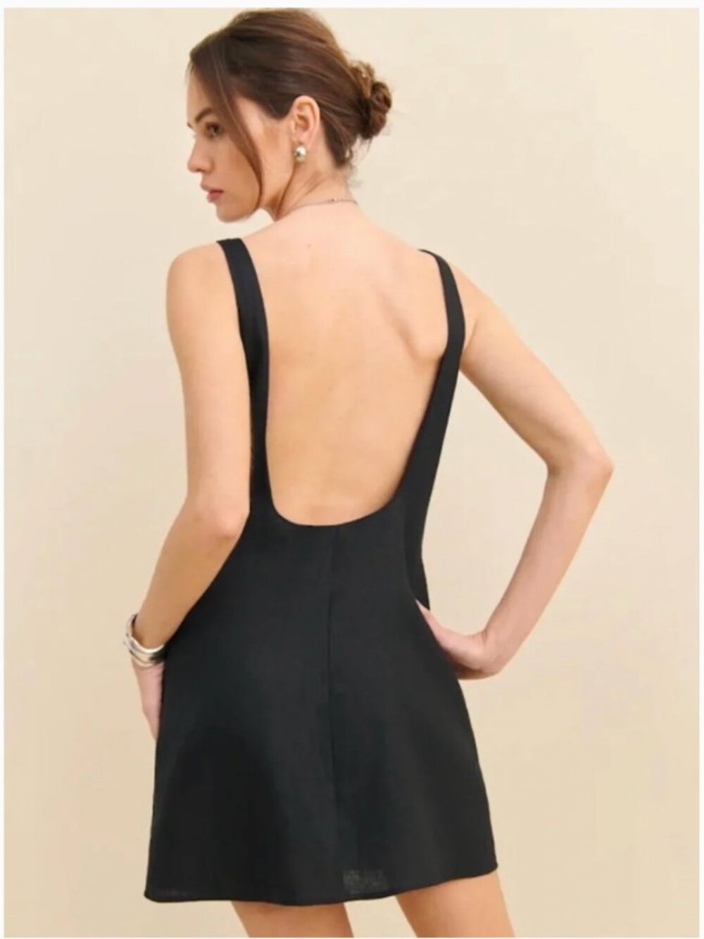 NWT Reformation Rosemond Linen Dress